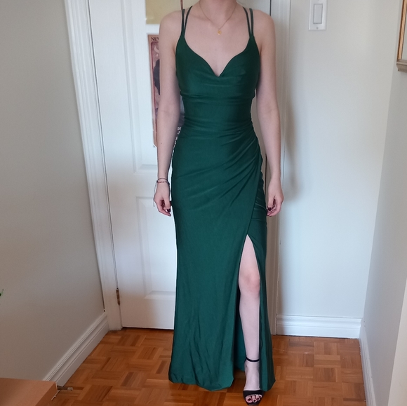 VINTAGE STYLE PROM DRESS (Size 2) - Picture 2 of 3